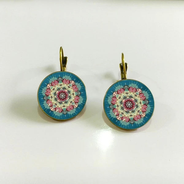 Flower Mandala Earrings