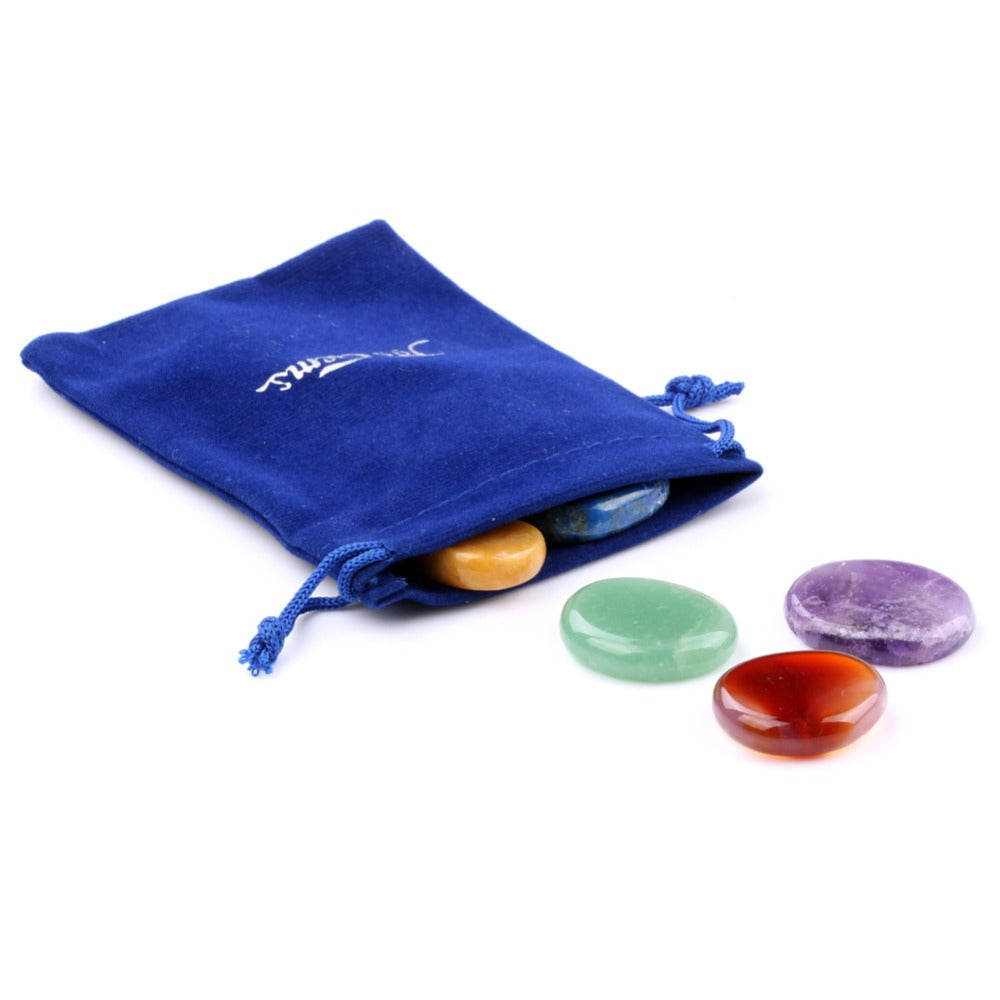 Chakra Palm Stone Set