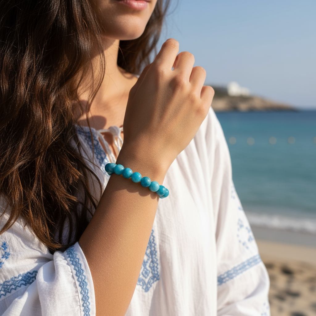 Apatite Mala Bracelet