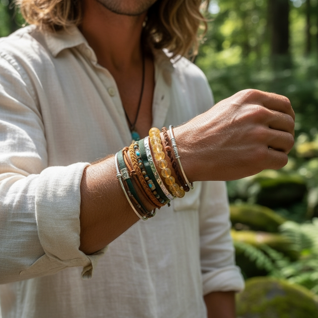 Brazilian Citrine Mala Bracelet