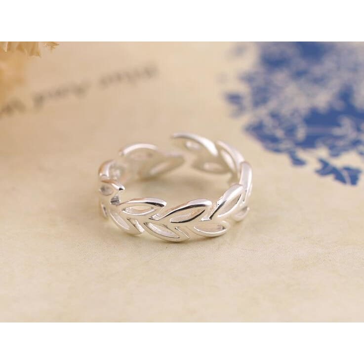 925 Silver Wreath Fairytale Ring