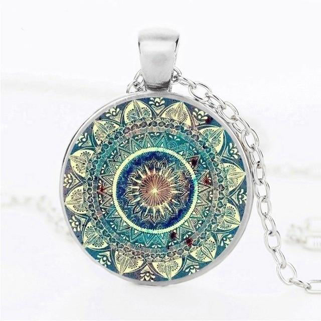 Mandala Pendant Necklace
