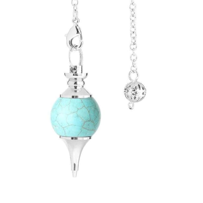 Balance Stone Dowsing Pendulum - Turquoise