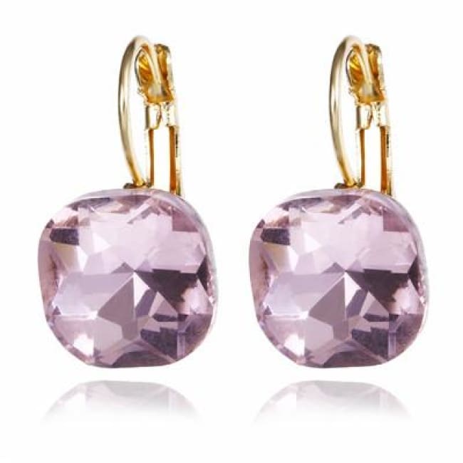 (Clearance) Fashion Crystal Earrings (6 Colors Available) - Fense