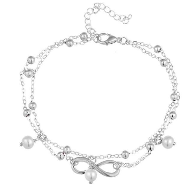 (Clearance) Vintage Star Elephant Anklets (Many Styles To Choose From) - Bjcs051Sliver