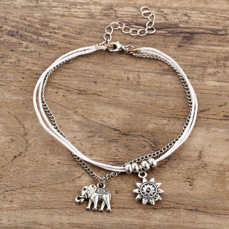 (Clearance) Vintage Star Elephant Anklets (Many Styles To Choose From)