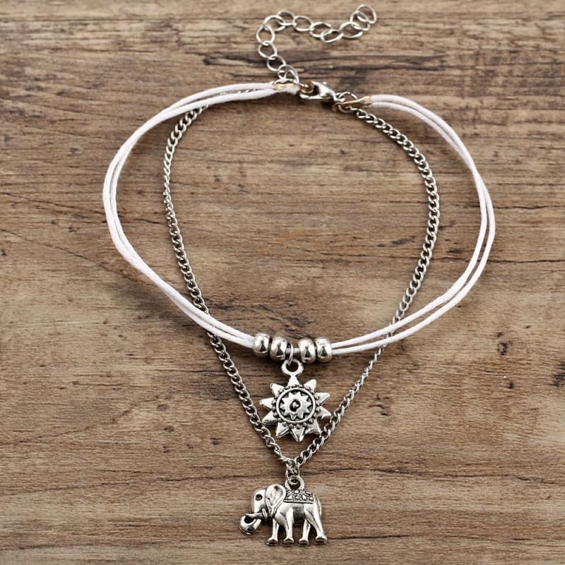 (Clearance) Vintage Star Elephant Anklets (Many Styles To Choose From)