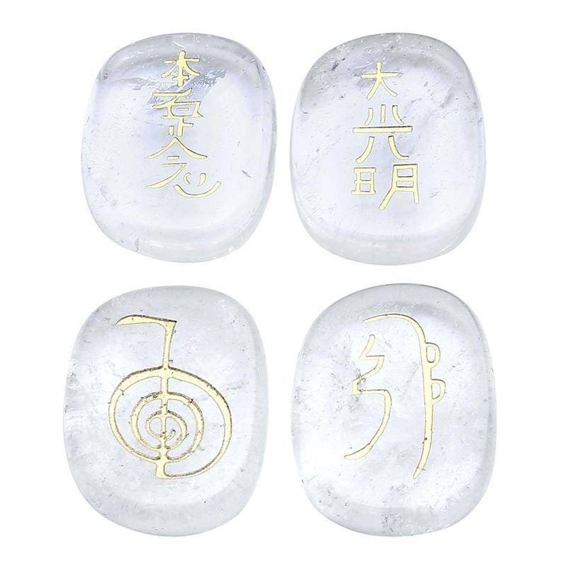 Engraved Usui Reiki Chakra Stones