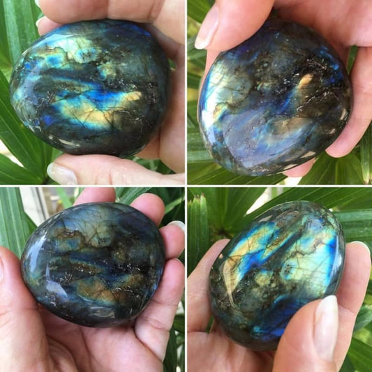 Labradorite (Spectralite Flash) Palm Stone