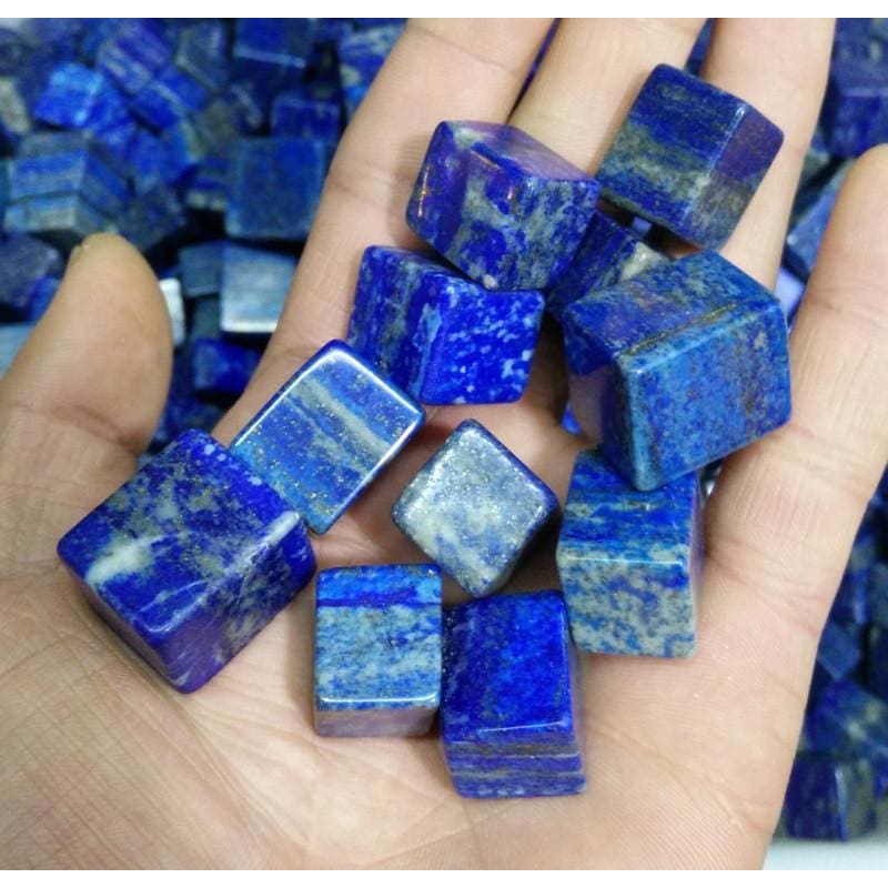 Lapis Lazuli Tumbled Stones (100 Grams) (5-10 Stones)