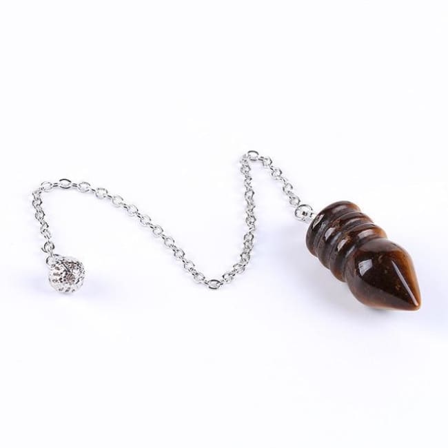 Natural Gem Stone Dowsing Pendulum - Amethyst