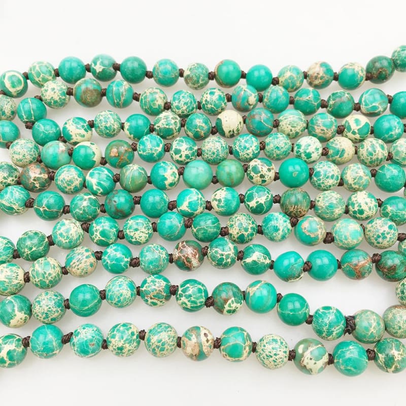 Natural Green Turquoise Stone Necklace