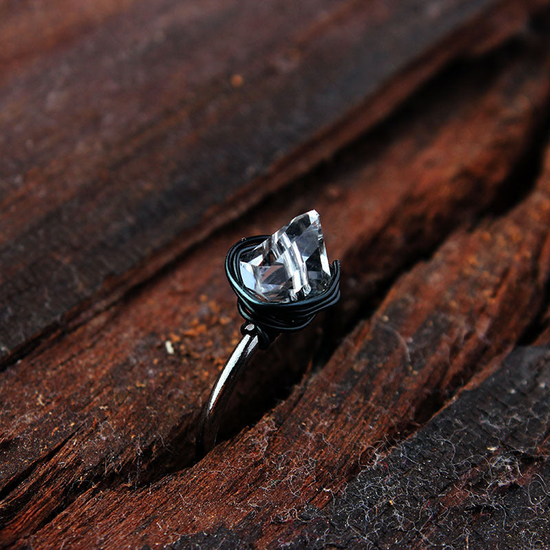 Resizable Gemstone Ring