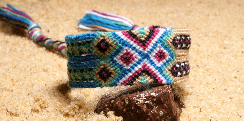 Thick Band Handmade Woven Friendship Bracelet