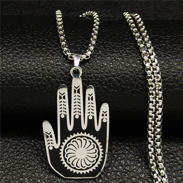 Hamsa Hand Necklace