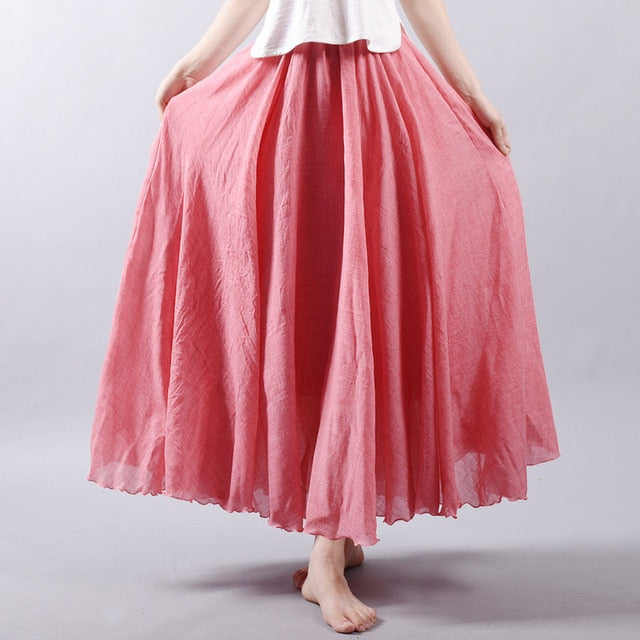 Boho Summer Festival Skirt