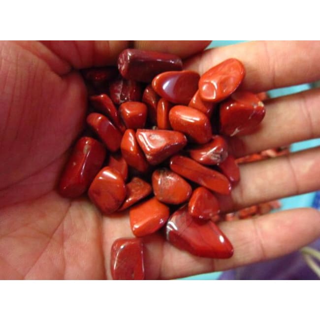 Red Jasper Tumbled Stones (100 Grams) (10-20 Stones)