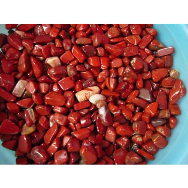 Red Jasper Tumbled Stones (100 Grams) (10-20 Stones)