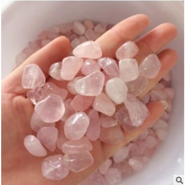 Rose Quartz Tumbled Stone (100 Grams) (10-20 Stones)