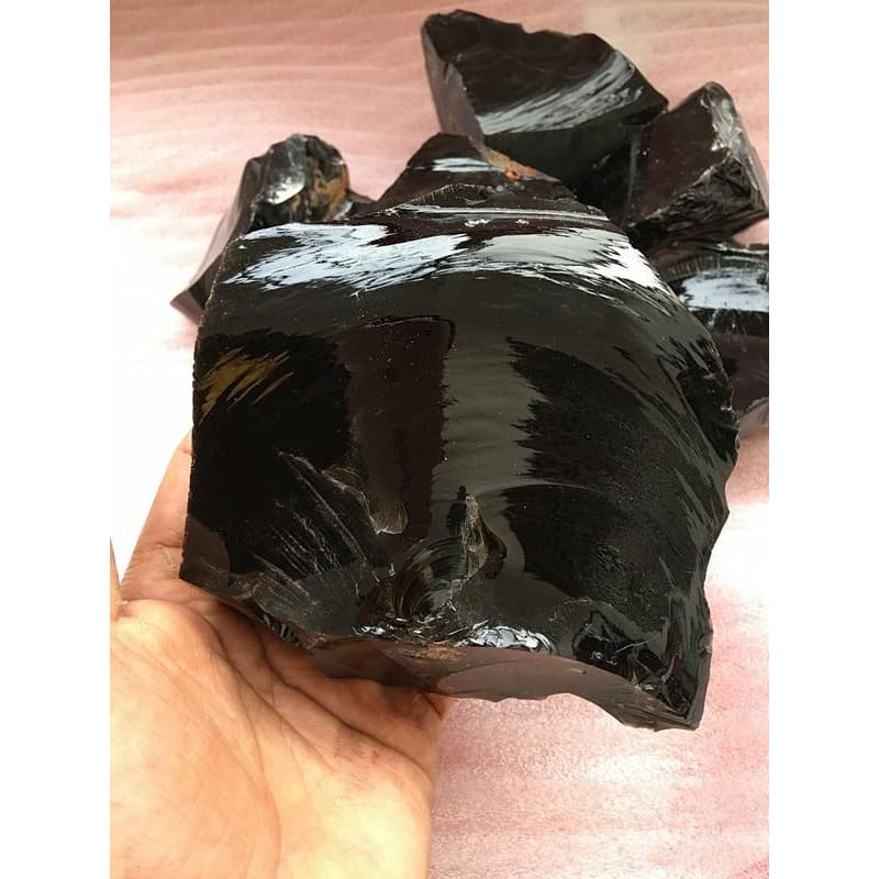 Rough Natural Obsidian